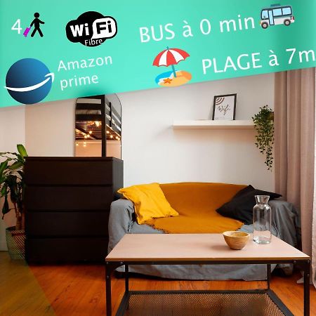 Lumineux, Renove, Equipe Prime Video 2-4 Personnes Appartement Brest Buitenkant foto