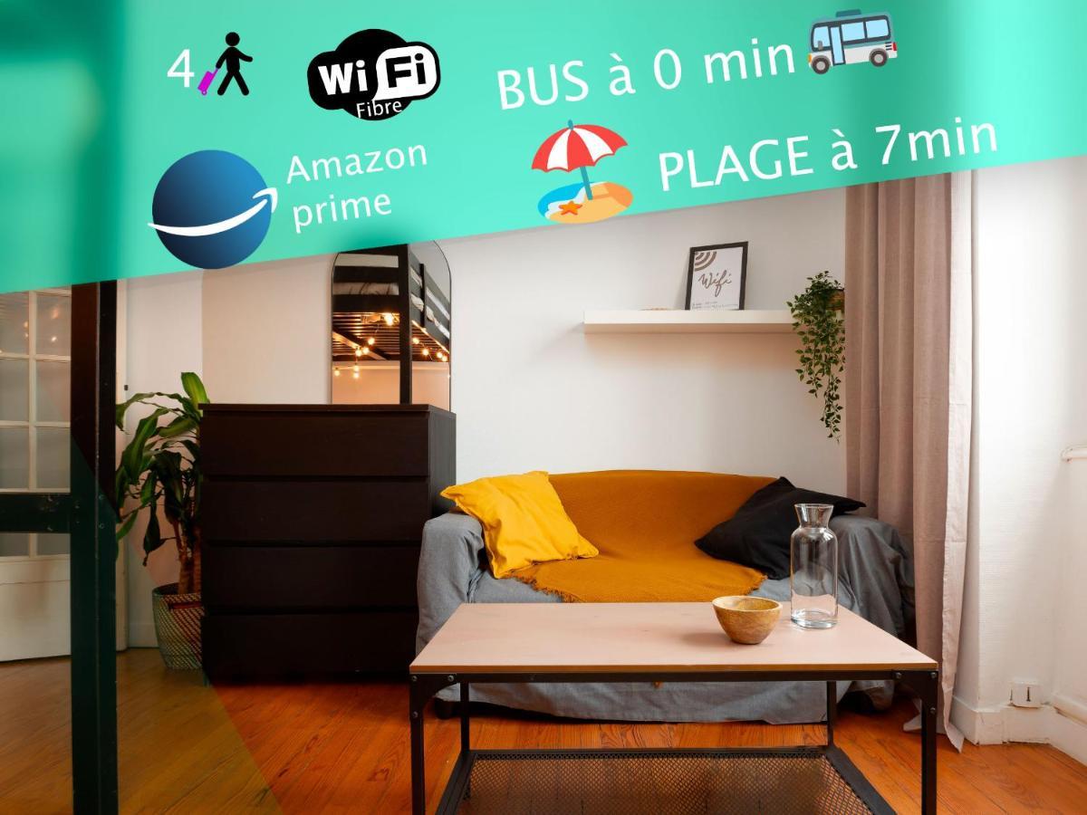 Lumineux, Renove, Equipe Prime Video 2-4 Personnes Appartement Brest Buitenkant foto